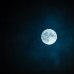 moon, full moon, sky, night sky, lunar, moonlight, night, scenery, nature, black sky, dark sky, luna