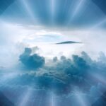 clouds, landscape, beyond, heaven, shine, majestic, religion, faith, light, horizon, nature, the end, resurrection, rebirth, vision, gate of heaven, transition