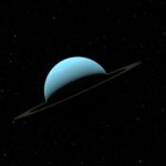 uranus, moon, planet, solar system, astronomy, space, mountains, nature, stars, umbria, space art