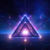 ai generated, triangle, fire, alien, ufo, stars, astral, surreal, spiritual, lucid, lucid dream, luminous, energy, alien craft, space, cosmic, background, ufo, spiritual, spiritual, spiritual, spiritual, spiritual
