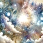 ai generated, eternal light, divine connection, heavenly grace, divine journey, divine love, sacred space, spiritual awakening, cosmic energy, angelic presence, sacred texts, divine intervention, celestial beings, spiritual guidance, holy scriptures, mystical experience, sacred rituals, divine essence, spiritual enlightenment, celestial harmony, divine blessings